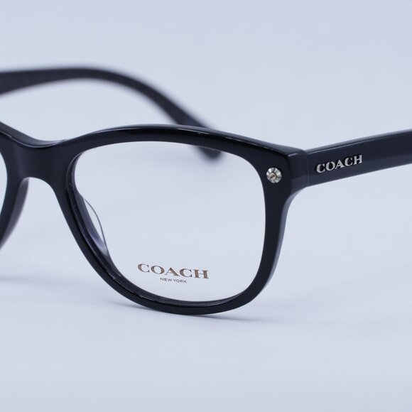 🕶️ New Coach HC6095 5420 Eyeglasses - Black Frame 52mm - Picture 5 of 12